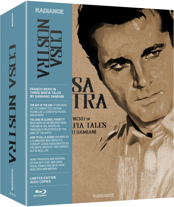 Cosa Nostra: Franco Nero In Three Mafia Tales By Damiano Damiani (Limited Edition BLU-RAY)