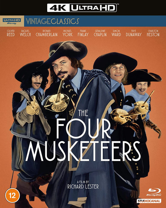 Four Musketeers, The (4K UHD/Region B BLU-RAY Combo)