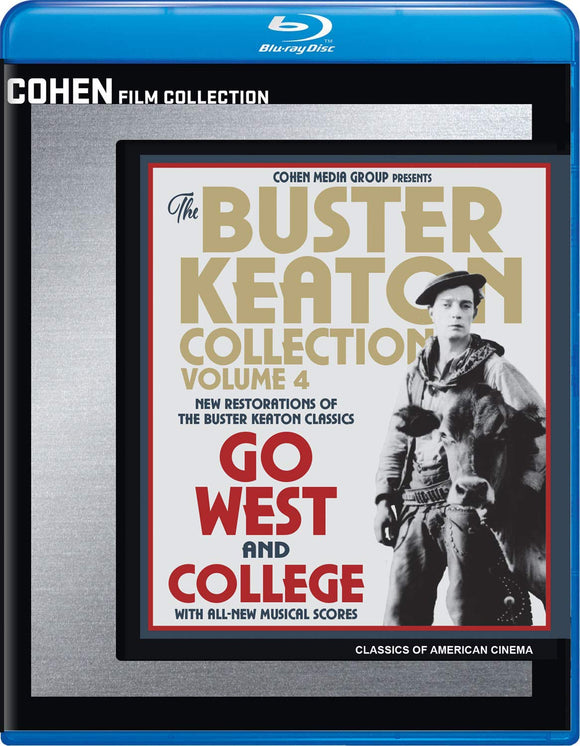 Buster Keaton Collection: Volume 4: Go West and College (BLU-RAY)