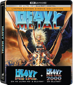 Heavy Metal/Heavy Metal 2000 (Steelbook 4K UHD/BLU-RAY Combo) Re-Release Coming to Our Shelves May 21/24