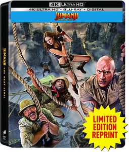 Jumanji: The Next Level (Steelbook 4K UHD/BLU-RAY Combo)