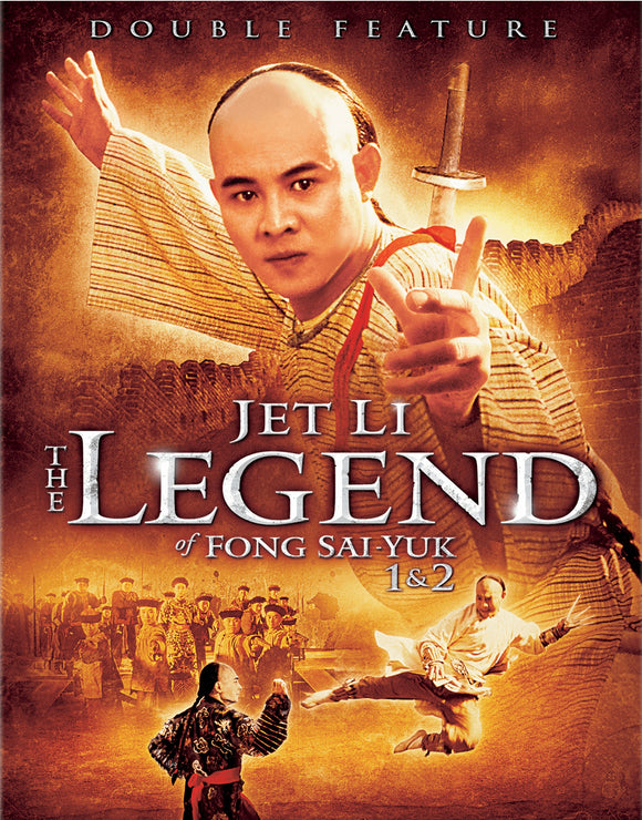 Jet Li Double Feature: The Legend Of Fong Sai Yuk 1 & 2 (Limited Edition BLU-RAY)