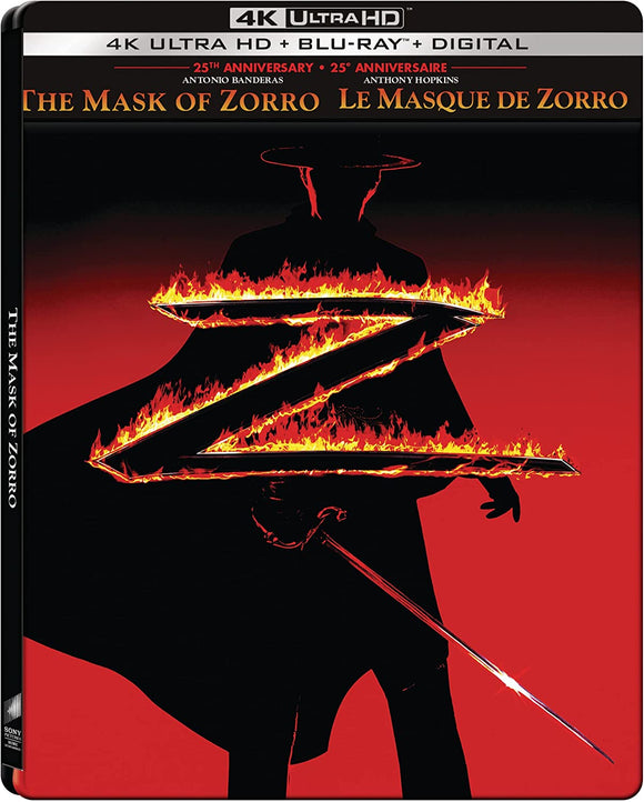 Mask Of Zorro, The (Steelbook 4K UHD/BLU-RAY Combo)