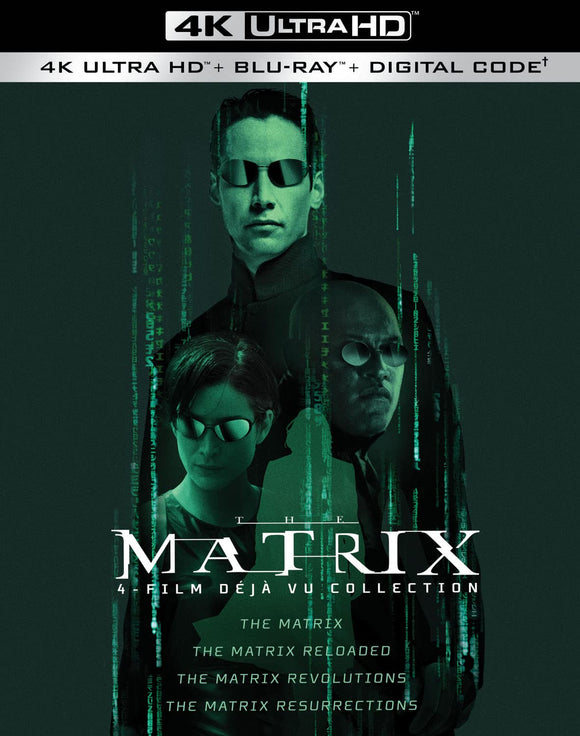 Matrix, The: 4 Film Deja Vu Collection (4K UHD/BLU-RAY Combo)