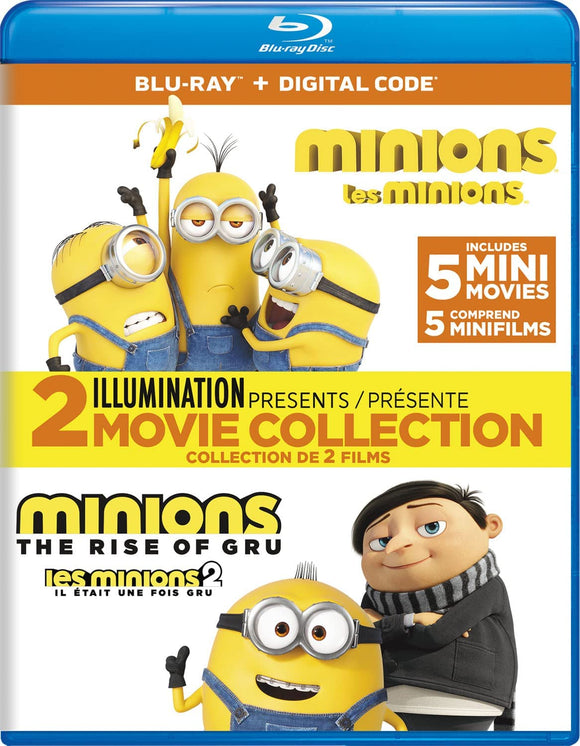 Minions: 2 Movie Collection (BLU-RAY)
