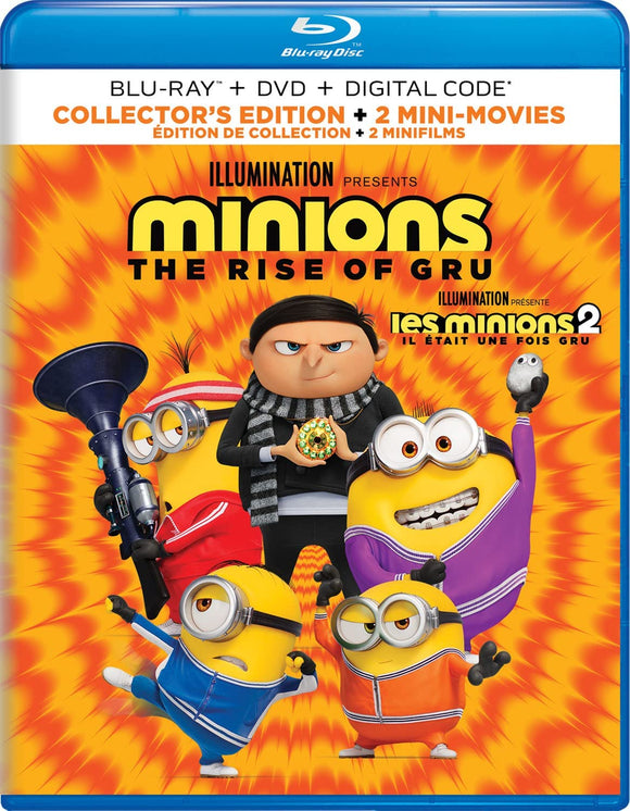 Minions: The Rise Of Gru (BLU-RAY/DVD Combo)