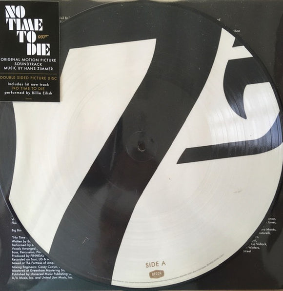 Zimmer, Hans: No Time To Die: Original Motion Picture Soundtrack: Picture Disc (Vinyl)