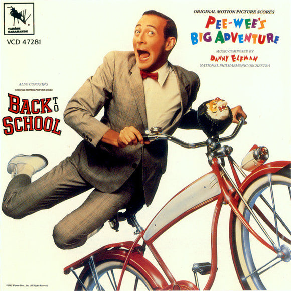 Danny Elfman: Pee Wee's Big Adventure / Back to School (CD)