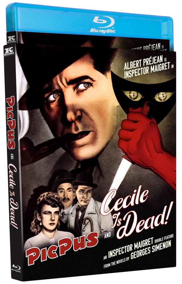 Picpus and Cécile is Dead! - Inspector Maigret Double Feature (BLU-RAY)