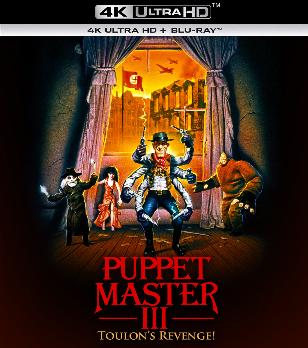 Puppet Master 3 Toulon s Revenge 4K UHD BLU RAY Combo Videomatica Puppet master 3 toulon s revenge 4k uhd blu ray combo videomatica