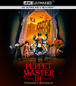 Puppet Master 3: Toulon's Revenge (4K UHD/BLU-RAY Combo)