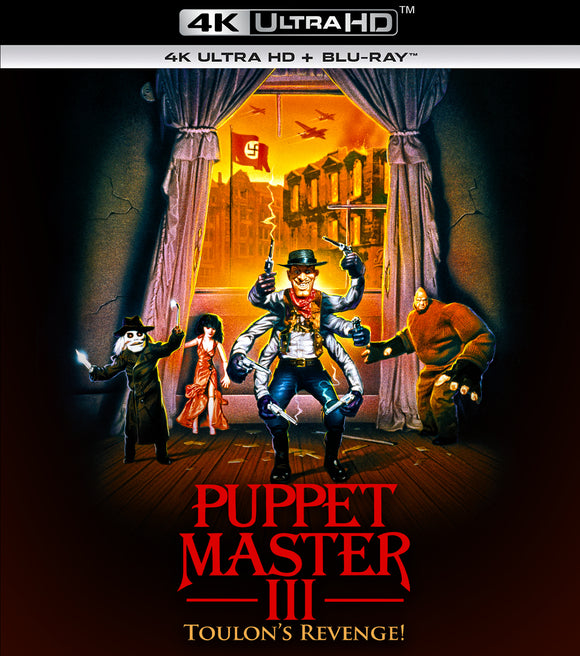 Puppet Master 3: Toulon's Revenge (4K UHD/BLU-RAY Combo)