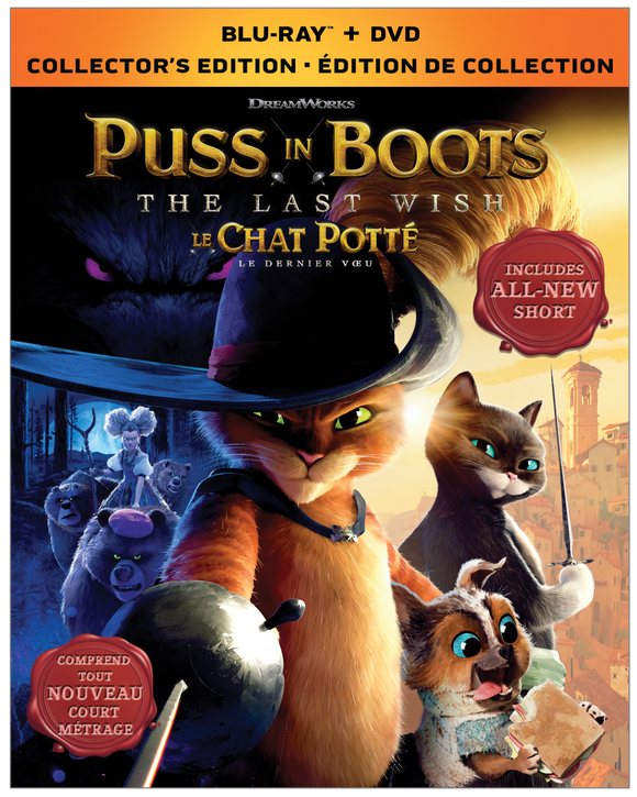 Puss In Boots: The Last Wish (BLU-RAY/DVD Combo)