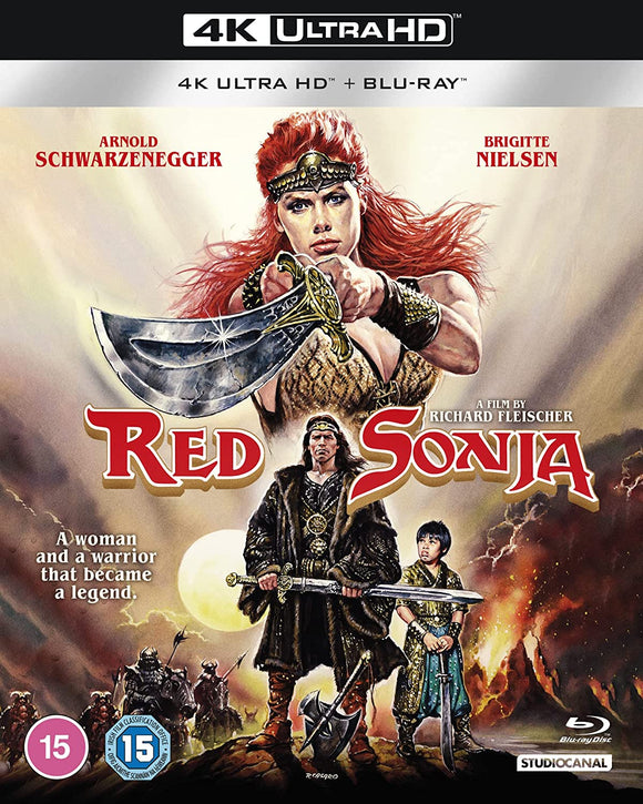 Red Sonja (4K UHD/Region B BLU-RAY Combo)
