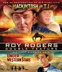 Roy Rogers - His First & Last Double Feature: Under Western Stars + Mackintosh & T.J. (2-Disc Collector's Set) (BLU-RAY)