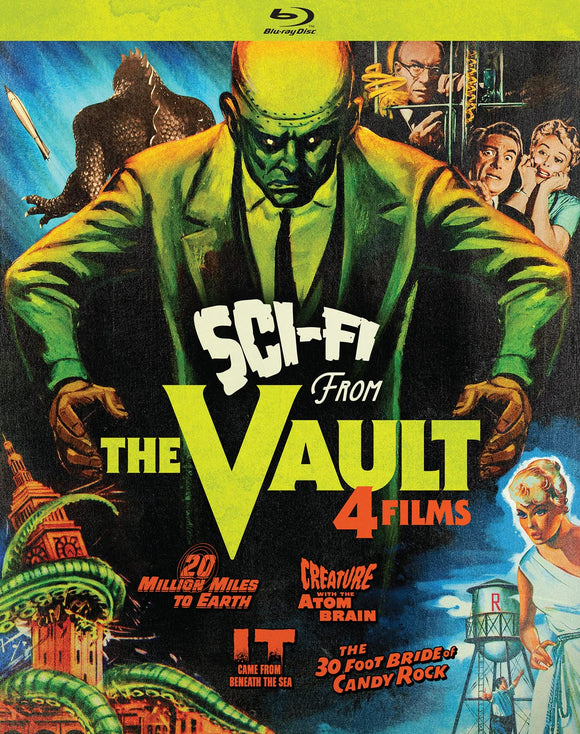 Sci-Fi From The Vault: 4 Classic Films (BLU-RAY)