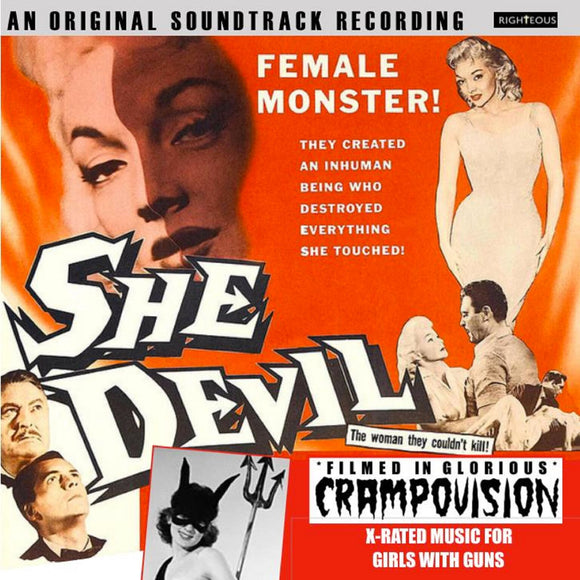 She Devil Original Soundtrack: Filmed In Glorious Crampovision (CD)