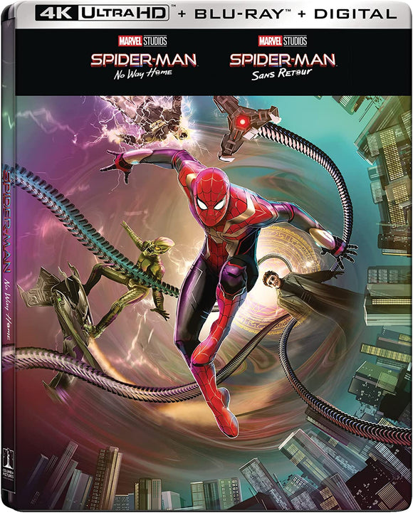 Spider-Man: No Way Home (Steelbook 4K UHD/BLU-RAY Combo)