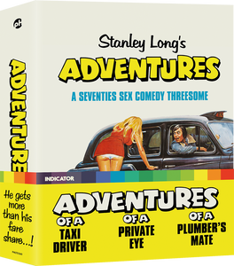 Stanley Long's Adventures: A Seventies Sex Comedy Threesome (Limited Edition BLU-RAY)