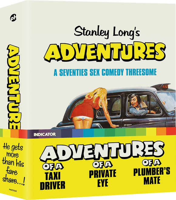 Stanley Long's Adventures: A Seventies Sex Comedy Threesome (Limited Edition BLU-RAY)