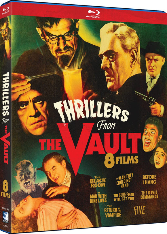 Thrillers From The Vault: 8 Classic Horror Films (BLU-RAY)