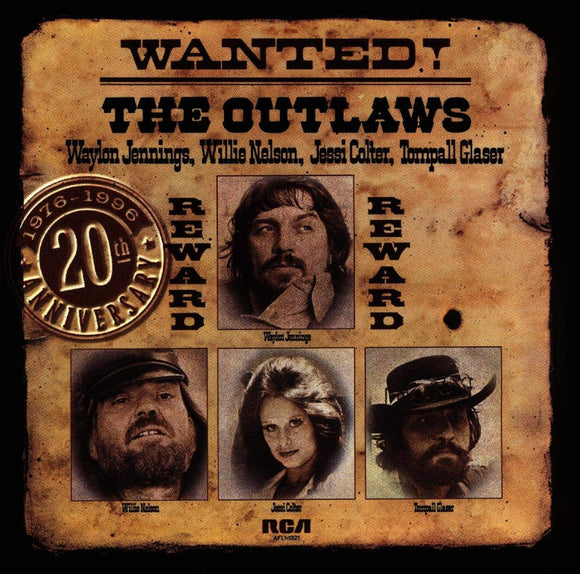 Waylon Jennings, Willie Nelson, Jessi Colter, Tompall Glaser: Wanted! The Outlaws (CD)
