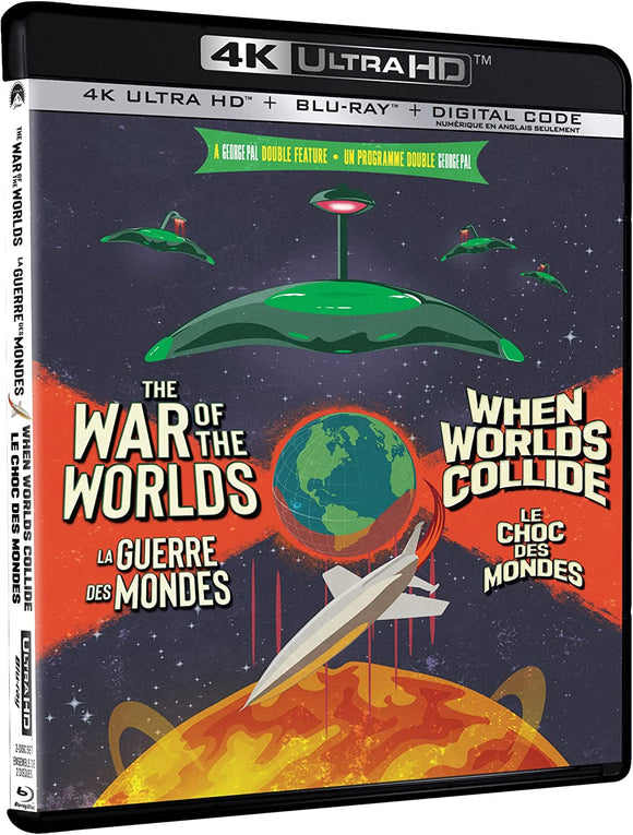 War Of The Worlds, The (4K UHD) + When Worlds Collide (BLU-RAY)